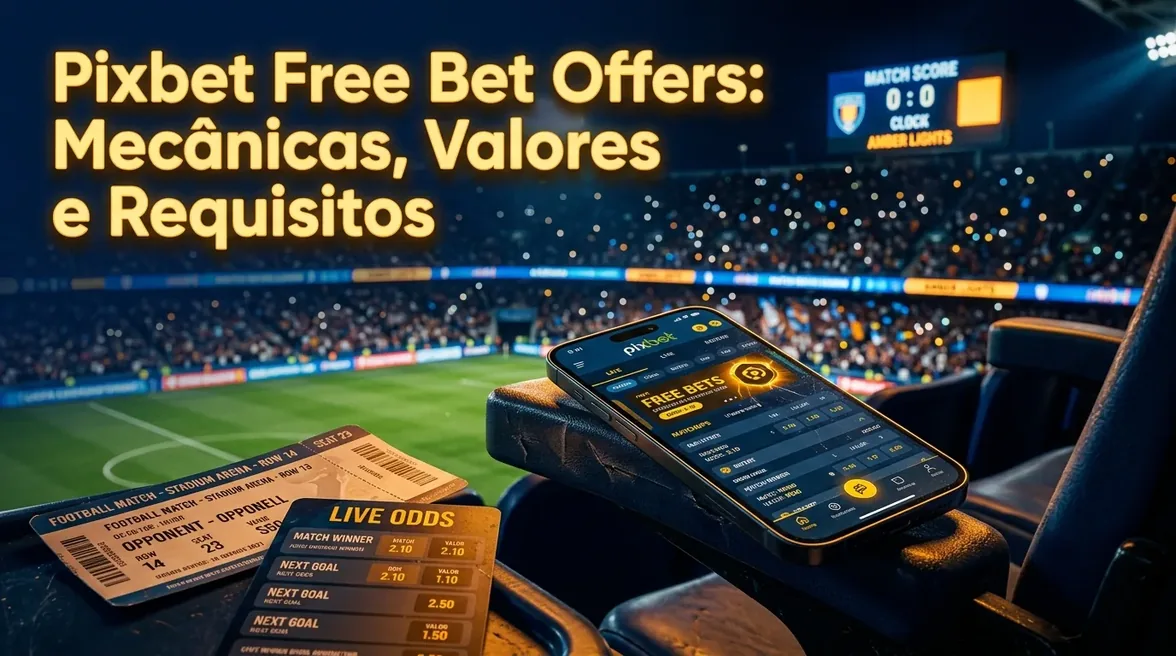 Pixbet Free Bet Offers: Mecânicas, Valores e Requisitos